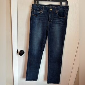 American Eagle Outfitters Women's Super Stretch Straight Jeans